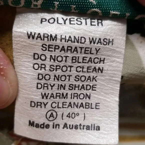 {Portfolio Australia & Kathy Che} SET: Vintage Safari Travel Skirt & Top - Picture 9 of 16